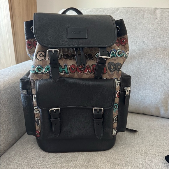 NWT Coach mint and surf sprint backpack $798 unisex